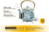 32 (950 ml), TOPTIER Japanese Cast Iron Tea Kettle with Stainless Steel Infuser, Cast Iron Teapot Stovetop Safe, Leaf