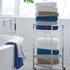Sferra Sarma Hand Towel 20" x 30" - 650 GSM, 100% Turkish Cotton - Elegant, Soft, Ultra-Absorbent White Towel