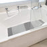 33.4 15.7 Inch BEMISO Non Slip Massage Bathtub Mat,Shower Mat Non Slip x Large Size with Suction Cups and Drain Holes