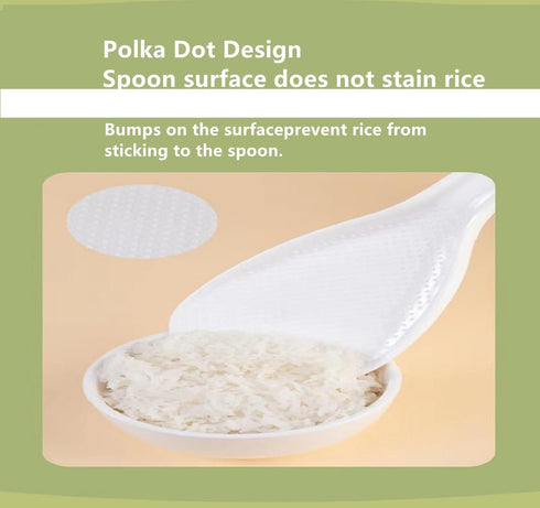 Extra Large Non Stick Plastic Rice Paddle Spatula, 11-3/4" Long, 1 pcs per case