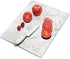 Tempered Glass Cutting Board for Kitchen, 16x12 inch Clear Cutting Board for Countertop, Scratch and Heat Resistant