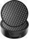 Silicone Coasters 6 Pack with Holder, Drink Coasters Set for Hot &