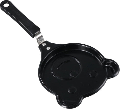 Mini Non Stick Fry Pan with Handle, Bear Shape, Portable Camping Cooking Omelet Pan, Non-Stick Omelet Pans