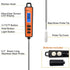 ThermoPro TP01A Digital Meat Thermometer for Cooking, Instant Read with Super Long Probe, Backlit, Lock Function
