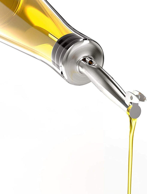 Axe Sickle 20 3/4" Pcs Oil Spout Liquor Bottle Pourer Spouts Stainless Steel Speed Pour Spouts Olive Oil Dispenser
