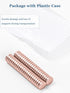 SMARTAKE 45 Pcs Small Round Refrigerator Magnets, 10x2.6mm Neodymium Office Magnets for Fridge, Whiteboard, Rose Gold
