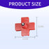 YAFIYGI 6Pack Horizontal Automatic Poultry Nipples - Easy Install Chicken Quail Duck Watering System