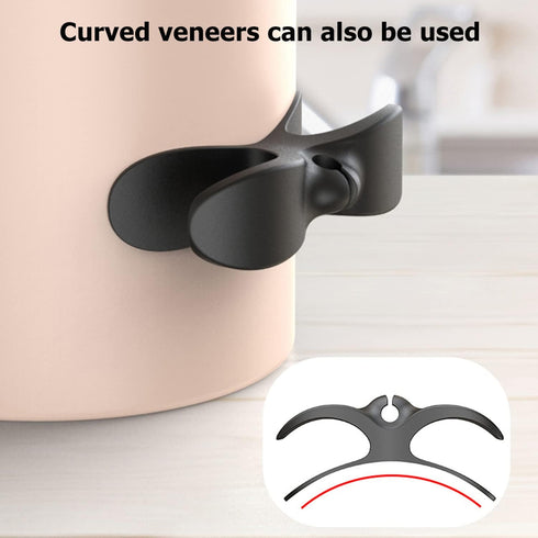 Nearockle Cord Organizer for Kitchen Appliances, Adhesive Cord Holder for Mixer, Blender, Coffee Maker