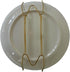 Plate Hangers for Wall 8 Inch Decorative Dish Display Holder with Installation Hooks, 5 Pack