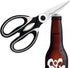 FYSHFLYER Kitchen Shears Multi Purpose Strong Stainless Steel Kitchen Utility Scissors with Cover Poulry,Fish, Meat