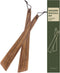 Muso Wood 12" Acacia Wood Spatula for Cooking, Small Flipper, Non-Stick Spatula Set, Multi-Purpose for Flipping and