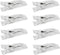 8 Clips for Pleated Shades Window Shade Clips