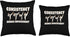 Consistency Brings Improvement Martial Arts Throw Pillow