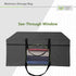 Folding Mattress Storage Bag - Heavy Duty Carry Case for Tri-Fold Guest Bed Mattress (Fits 4" Single Mattress)