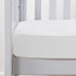 Terry,2 Pack Moonsea Crib Mattress Protector, Waterproof Crib Mattress Pad Cover, Smooth Top Mattress Protector
