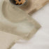 MIULEE 2 Panels Farmhouse Solid Color Beige Sheer Curtains, Elegant Grommet Window Drapes for Bedroom Living Room