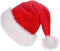 LOKIPA Christmas Santa Hat for Kids, Soft Plush Xmas Hat with Thicken Classic Fur (15X11 Inch for Age 3+ Child)