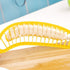 Guyuyii Banana Slicer, Safe Kitchen Gadget for Kids and Adults, Get 18 Even Slices in Seconds