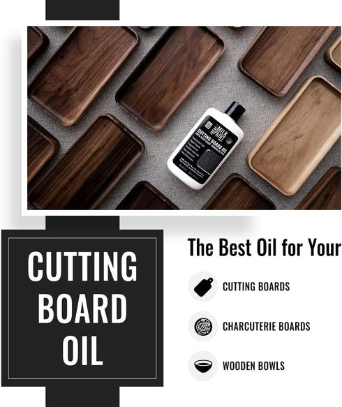4oz Real Milk Paint, Cutting Board Oil for Wood Chopping Board, Butcher Block, Bamboo, Charcuterie, Food Grade Finish
