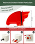 psarnuk Set, 8 4 Chicken Feeder & Chicken Waterer Cup Water Cups Feeders, Automatic DIY Poultry Feeding Watering Kit