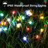 72ft 200 8 Lyhope Battery Christmas Lights Indoor Outdoor, LED Battery Operated String Lights with Modes, Waterproof