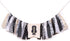 WAHAWU 1st 1st) Wild One Banner for Birthday - Black and Gold , Baby Boy's Shower Decorations , Photo Decoration Props