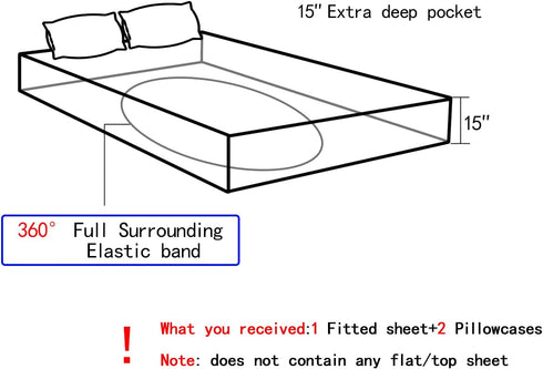 Set 2 Sets. HOSIMA Cartoon Sports Car Bedding - Queen Size, Fast and Furious Racing Car Pattern with Pillowcases, Black