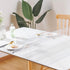 14 72 Inch, 1.5mm Clear Table Cover Protector x Thick Plastic Desk Protector Mat, Rectangular Waterproof PVC Clear