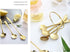 LEIHEFA 8 Pcs Stainless Steel Flower Coffee Spoon Set, Creative Tea Spoon, Ice Tea Spoon for Dessert, Cake, Sugar