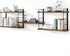 MXCSE Wall Shelves, Wall Mounted Bookshelves, DIY Floating Shelves for Wall, Wood