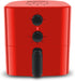 Elite Gourmet EAF-3218R Personal 1.1 Quart Compact Electric Hot Air Fryer - Oil-Less Healthy Cooker with Timer, Red