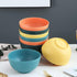 Kyraton Plastic Cereal Bowls - 8 Pieces, 26 oz, Unbreakable and Reusable Lightweight Bowl for Rice, Noodle, Soup,