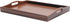 YACEYACE Wood Serving Tray for Ottoman, 15.7"x12"x2" Medium Wodden Serving Tray with Handles