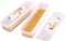 2Pcs Pasta Storage Container, Kitchen Spaghetti Food Storage Box with Lid for Noodles, Pasta, Eggs, Fruits Snacks