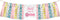 Mccalwell Donut Half Birthday Highchair Banner Decorations, 'Half Way to One' Highchair Banner