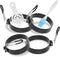 Stainless Steel Egg Rings for Frying Eggs4 Pack - 3.5" Round Non