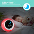 I.CODE Sun & Moon Rise Kids Alarm Clock, Children's Sleep Trainer ,Sleep Sound Machine, Wake Up Light & Night Light