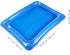 YARNOW Inflatable Cooler, 4PCS Inflatable Ice Serving Bar Coolers for Parties, Salad Picnic Ice Food Drinks Buffet Server Tray for Indoor Outdoor Party (Transparent)