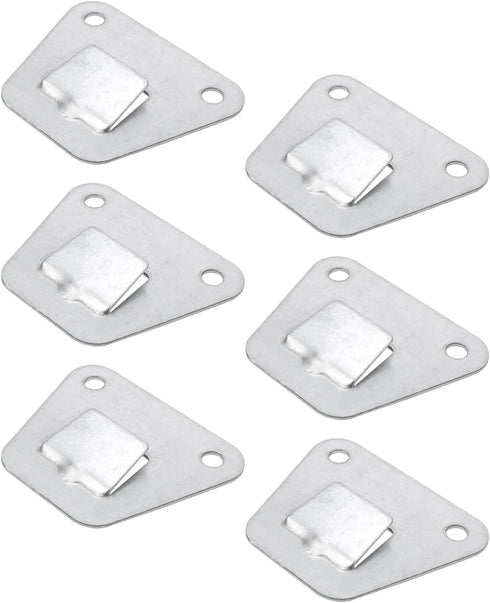 6 PCS Wall Fan Mounting Bracket Kit, Support Hook for Wall-Mount Fan and Range Hood