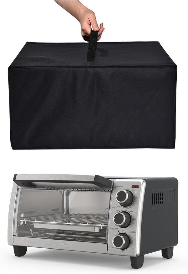 Toaster Oven Cover, Heavy Duty Waterproof Heat-Resistant Dust-proof Protective Case for BLACK+DECKER Toaster Oven