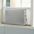 Indoor Air Conditioner Cover, AC Unit Window Cover with Double Insulation and Elastic Drawstring, 25L x 17H x 3.5D