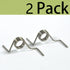 French Refrigerator Door Metal Torsion Spring for Samsung Refrigerators Models DA81-01345B Compatible Models RF267AFWP RF267HERS RF268ABBP RF268ABPN RF268ABRS RF268ABWP (2 Pcs)