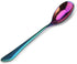 Rainbow Silverware Set - 20-Piece Stainless Steel Flatware Set with Round Edge, Service for 4, Dishwasher Safe