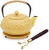 Juvale Japanese Cast Iron Teapot - Stainless-Steel Infuser & Loose Leaf Tea