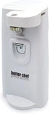 Better Chef Electric Tall Can Opener | 3-in-1 | Built in Knife Sharpener & Bottle Opener | Cord Storage | Auto-Stop (White) by Better Chef