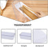 Cabilock Flatware Tray with Lid, Kitchen Drawer Organizer with Lid and Drainer, Plastic Cutlery Tray and Storage