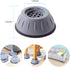 MWELLEWM Shock and Noise Cancelling Washing Machine Support, Anti Slip Anti Vibration Rubber Feet Pads