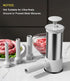 w/4 2.2 LBS Sausage Stuffer Machine Stuffing Tubes, Meat Stuffer Sausage Filling, Homemade Manual Vertical Sausage
