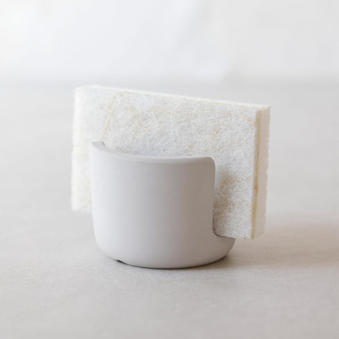 Selegna Diatomite Stone Sponge Caddy Quick Drying Diatomaceous Earth Sink Organizer Instant
