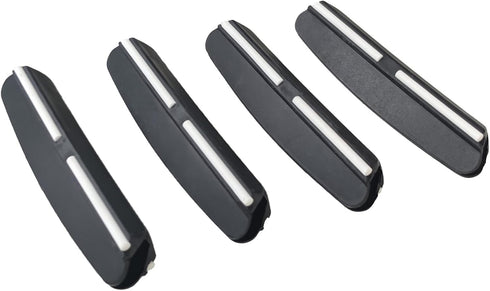 4 Pcs 15 Degree Professional Knife Sharpening Guides, Black knife sharpener Angle Guide, Perfect Assistance for Grinding Knife Blade,for Kitchen, Restaurant, Outdoor
